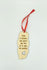 Segnalibro in legno Regalo San Valentino Anniversario personalizzabile con frase Bomboniera segnaposto matrimonio