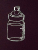 10 pezzi BOMBONIERA Nascita Segnaposto Battesimo BIBERON bimbo bimba originale - Articolo in Plexiglass - Segnaposto - bomboniera