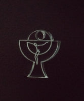 10 pezzi BOMBONIERA Segnaposto Prima Comunione bambino Calice Idea originale - Articolo in Plexiglass - Segnaposto - bomboniera