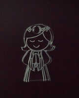 10 pezzi Segnaposto BOMBONIERA Prima Comunione Bambina da unire ai confetti - Articolo in Plexiglass - Segnaposto - bomboniera