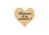 Auguri mamma PORTACHIAVI Cuore legno e scritta personalizzata Regalo compleanno - Articolo in legno - Portachiavi