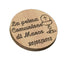 CALAMITA Magnete personalizzato in legno Bomboniera COMUNIONE bambino bambina - Articolo in legno - Calamite