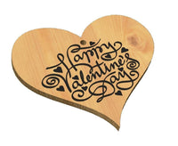 CUORE da appendere in legno Idea Regalo San Valentino Love Amore - Articolo in legno - Targhette decorative