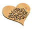 CUORE da appendere in legno Idea Regalo San Valentino Love Amore - Articolo in legno - Targhette decorative
