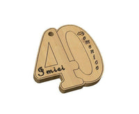 Calamita compleanno Magnete personalizzato Idea Bomboniera originale - Articolo in legno - Calamite