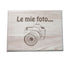 Cassetta RACCOGLITORE FOTO contenitore porta oggetti in legno personalizzabile con frase Regalo originale