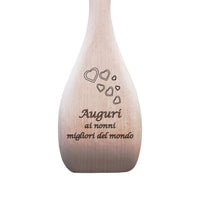 FESTA DEI NONNI Regalo cucchiaio mestolo cucina con frase Idea dono anniversario