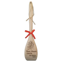 Idea regalo Natale originale e personalizzabile Cucchiaio decorazione natalizia con dedica - Articolo in legno - Articoli vari