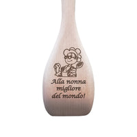 Regalo FESTA DEI NONNI Idea Compleanno nonna Dono di Natale Cucchiaio in legno