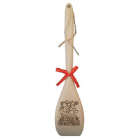 Cucchiaio in legno natalizio decorativo con campane REGALO di NATALE Merry Christmas