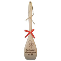 Idea regalo Natale originale Decorazione natalizia personalizzabile Accessori cucina Addobbo home - Articolo in legno - Articoli vari