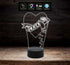 Cuore con rosa e nome personalizzabile IDEA REGALO Love Lampada led 7 colori AMORE Anniversario compleanno San Valentino Originale Luce da notte - Lampada LED - Amore - Sentimentali