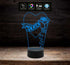 Cuore con rosa e nome personalizzabile IDEA REGALO Love Lampada led 7 colori AMORE Anniversario compleanno San Valentino Originale Luce da notte - Lampada LED - Amore - Sentimentali