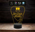 FESTA DELLA MAMMA Regalo compleanno onomastico lampada a led cuore con frase personalizzata divertente con playstation Luce da notte - Lampada LED - Festa della mamma