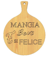 Idea regalo casa home TAGLIERE con frase personalizzata Idea Regalo compleanno - Articolo in legno - Taglieri decorativi