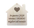 Idea regalo FESTA DEI NONNI Fuoriporta Casetta da appendere personalizzabile Regalo Natale nonni