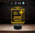 LAMPADA a led 7 colori funeraria Accessorio per cimitero o casa Articoli funebri Arte sacra Luce da notte con alimentatore e cavo usb - Lampada LED - Funebri