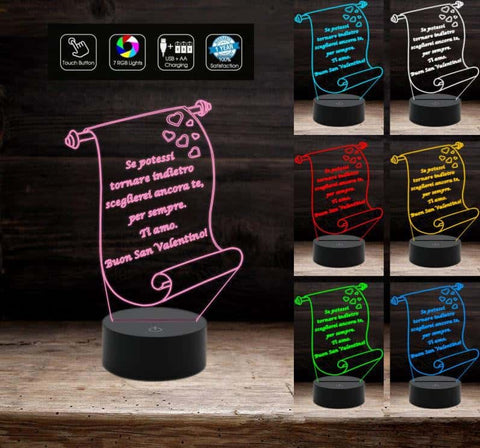 Lampade led Amore-sentimentale