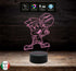 Lampada led bambino BASKET con nome personalizzabile Idea regalo originale compleanno Prima comunione Natale 7 colori selezionabili - Lampada LED - Nascita - Per bambini