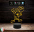 Lampada led bambino BASKET con nome personalizzabile Idea regalo originale compleanno Prima comunione Natale 7 colori selezionabili - Lampada LED - Nascita - Per bambini