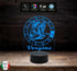 Lampada led segno zodiacale VERGINE Idea REGALO ORIGINALE compleanno Natale 7 colori selezionabili con touch Luce da camera o scrivania ASTROLOGIA - Lampada LED - Segno zodiacale