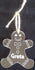 OMINO DI PAN DI ZENZERO personalizzato con nome Decorazione albero casa SEGNAPOSTO NATALIZIO per bambino o bambina originale per tavola Addobbo home - Articolo in Plexiglass - Decorazioni natalizie