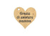 Portachiave cuore legno Idea regalo personalizzato Festa della mamma Compleanno - Articolo in legno - Portachiavi