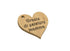 Portachiave cuore legno Idea regalo personalizzato Festa della mamma Compleanno - Articolo in legno - Portachiavi