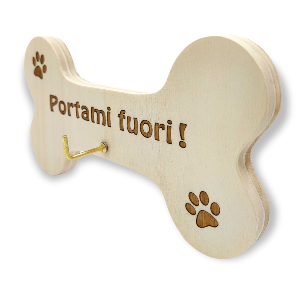 PORTAGUINZAGLIO da parete Porta collare cane originale Porta guinzagli cani divertenti da casa con gancio