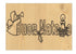 QUADRO in legno con incisione BUON NATALE Angelo Cero natalizio Idea regalo - Articolo in legno - Targhette decorative