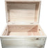 Contenitore cassetta PORTA OGGETTI in legno personalizzabile con frase Idea regalo originale per ogni occasione