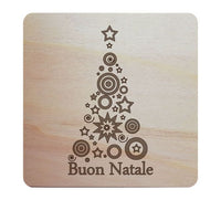 Sottopentola natalizio REGALO di NATALE Idea Decorazione casa cucina originale Merry Christmas Buon Natale Albero di Natale