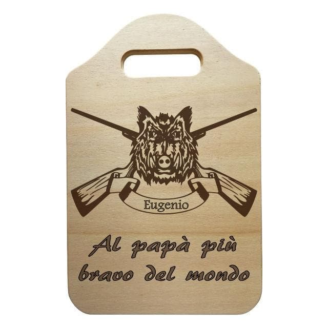 TAGLIERE DECORATIVO legno Festa del papà IDEA REGALO Compleanno personalizzata - Articolo in legno - Taglieri decorativi