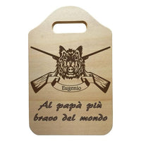 TAGLIERE DECORATIVO legno Festa del papà IDEA REGALO Compleanno personalizzata - Articolo in legno - Taglieri decorativi