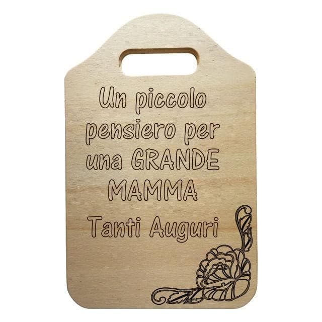 TAGLIERE DECORATIVO legno Festa della mamma REGALO Compleanno personalizzata - Articolo in legno - Taglieri decorativi