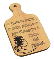 TAGLIERE Decorativo Accessorio cucina Idea regalo originale divertente compleanno - Articolo in legno - Taglieri decorativi