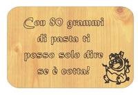 TAGLIERE decorativo rettangolare divertente Idea Regalo originale compleanno - Articolo in legno - Taglieri decorativi