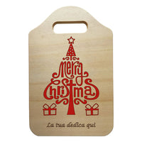 Idea Regalo Natale TAGLIERE DECORATIVO vari colori cucina personalizzabile con dedica Originale