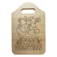 TAGLIERE NATALIZIO in legno Regalo di Natale per genitori parenti amici vicini di casa Decorazione cucina