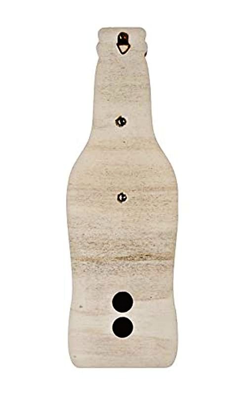 Apribottiglie da parete per tappi Apri Bottiglie da muro personalizzato in legno chiaro e ferro vari colori personalizzabile