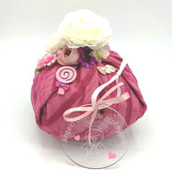 Capoculla + bon bon decorativo Regalo nascita bambina neonato per passeggino e cameretta