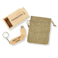 Pendrive 32 GB Personalizzabile Idea regalo con sacchetto CHIAVETTA portachiave