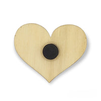 BOMBONIERA SEGNAPOSTO Promessa di Matrimonio Calamita Magnete CUORE personalizzato Idea originale