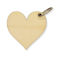 PORTACHIAVE  CUORE in legno Idea Regalo Compleanno Festa del papà Natale Onomastico Portachiavi originale