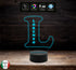 LAMPADA led personalizzabile con NOME 7 colori selezionabili con touch Idea regalo compleanno San Valentino