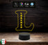 LAMPADA led personalizzabile con NOME 7 colori selezionabili con touch Idea regalo compleanno San Valentino