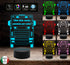 REGALO CAMIONISTA Lampada led da tavolo personalizzabile a batterie o cavo usb