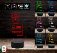 Idea regalo laurea Lampada led 7 colori personalizzabile con nome e data Originale da scrivania o tavolo