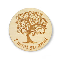 10 pezzi CALAMITA magnete personalizzato Bomboniera compleanno Albero della vita