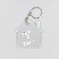 Portachiavi casa per lui e per lei in plexiglass Porta chiavi originale Regalo San Valentino Anniversario